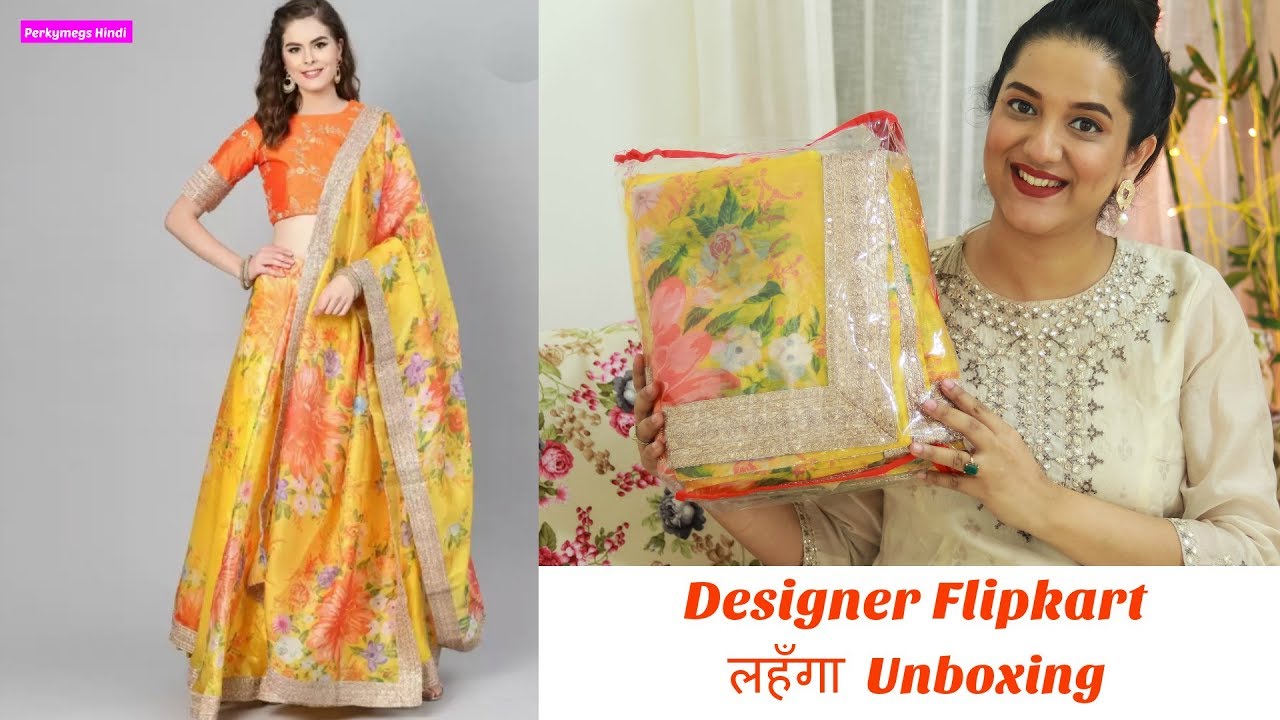 Designer Flipkart लहँगा Review | Sabyasachi लहँगा copy | Wedding Unboxing Day 2