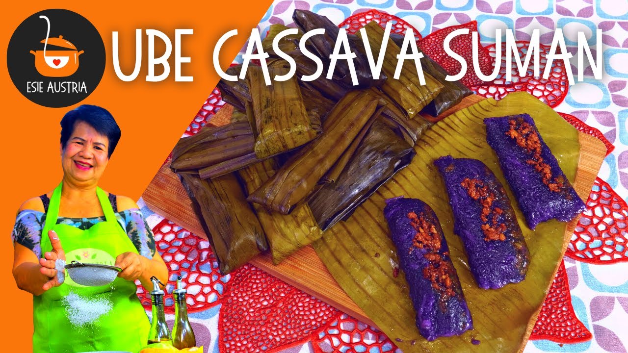 UBE CASSAVA SUMAN