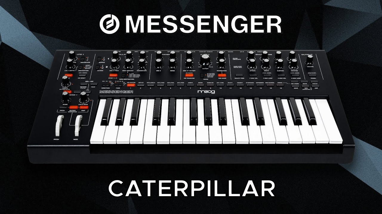 MOOG MESSENGER Presets Demo - No talking