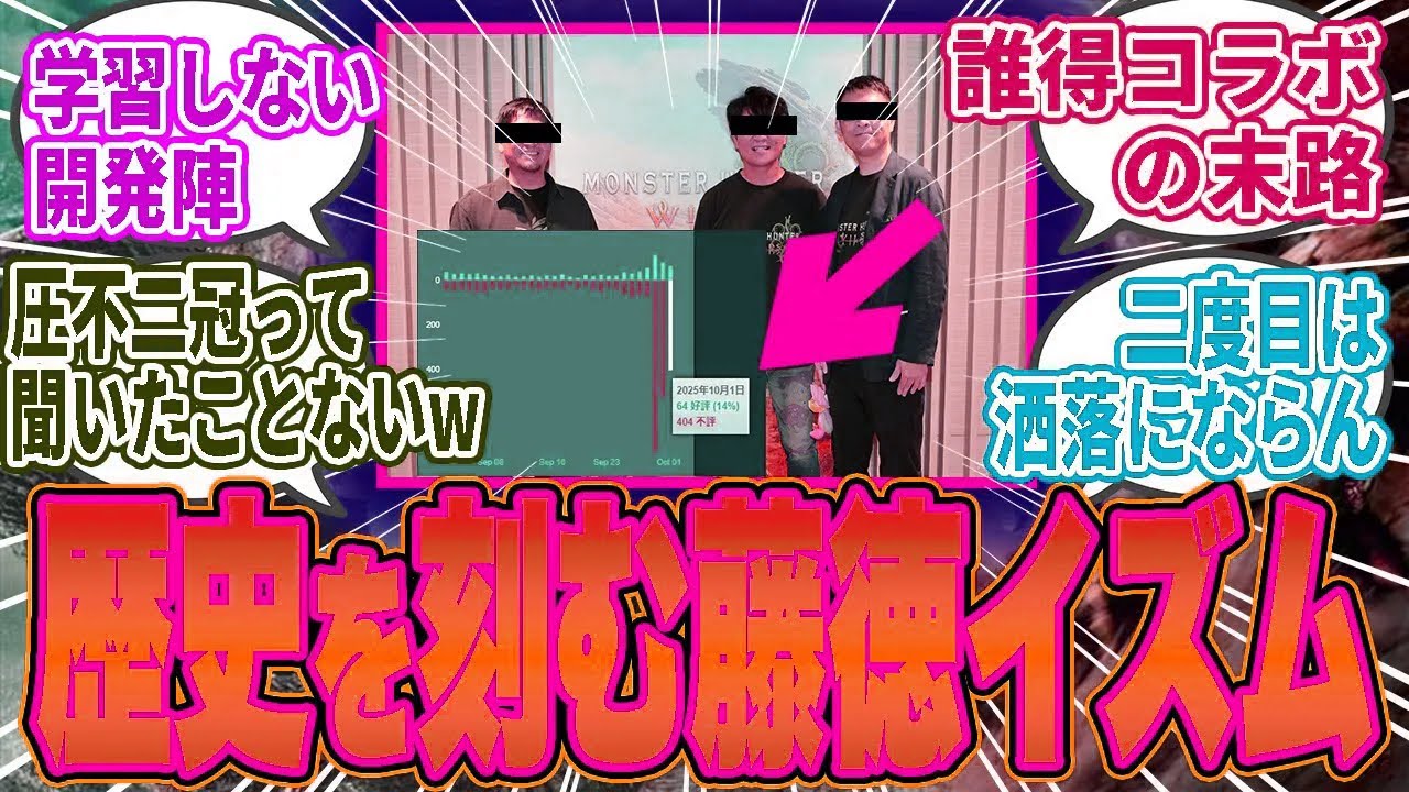 【悲報】モンハンワイルズさん、再び“圧倒的不評”目前…学習しない開発に呆れの声が続出してしまう⋯【モンハン／ワイルズ／反応集】