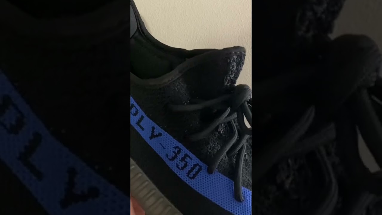 Unboxing Dazzling Blue Yeezy 350 V2 #sneakers #yeezy350v2 #kaynewest #shorts #roadto100subs