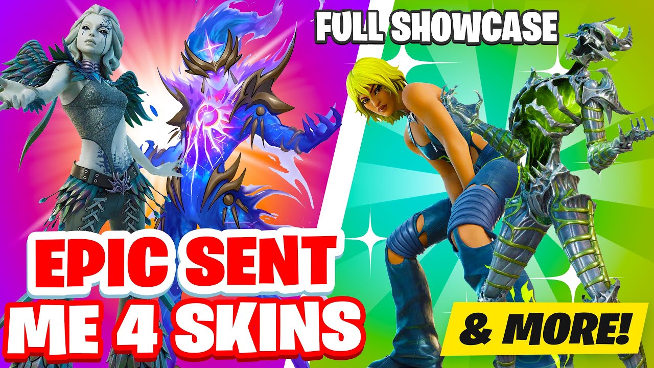Fortnite Gave me ALL LEAKED Skins! (SECRET Rift Warden Skin)