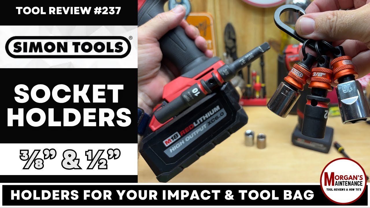 Simon Tool Socket Holders - For Your Impact & Your Bag!