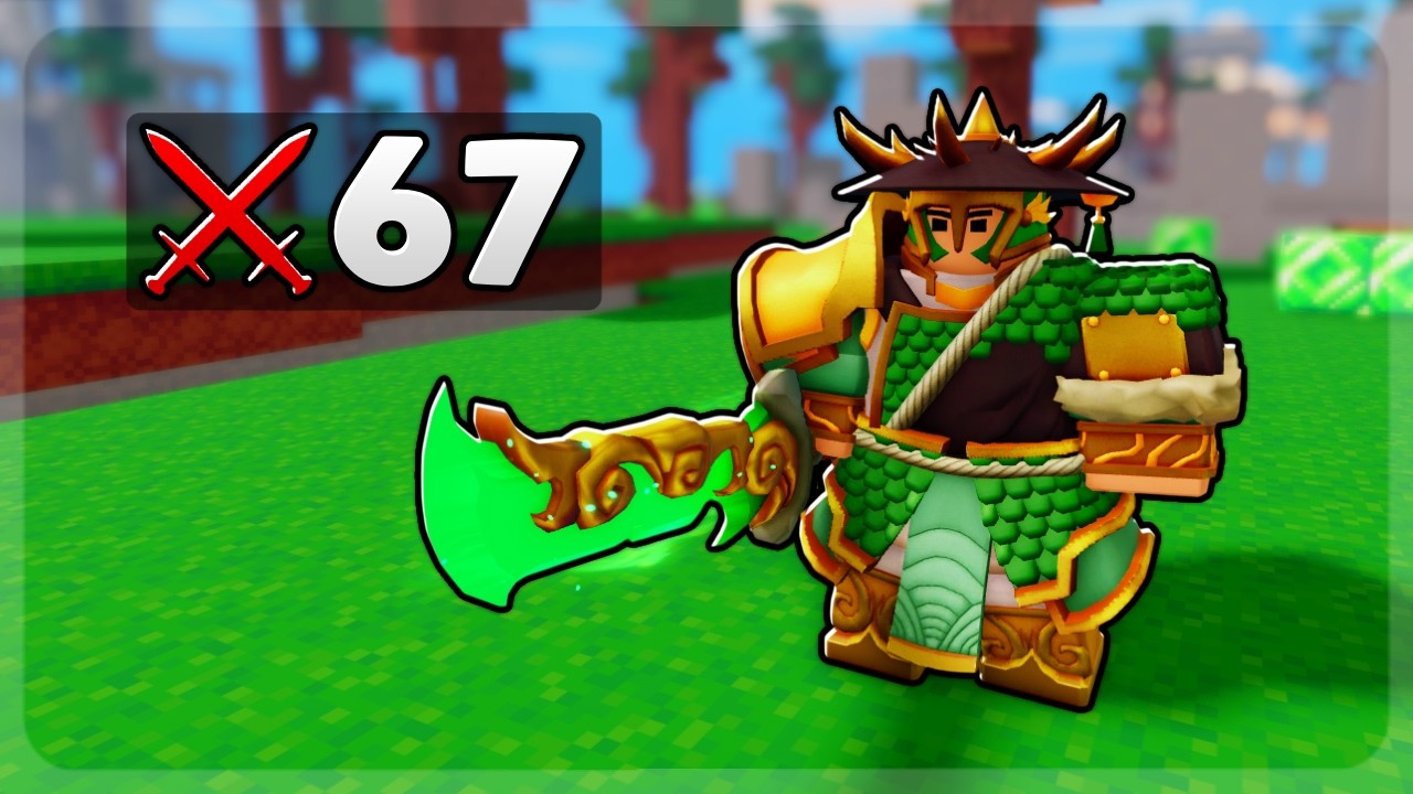 УНИЧТОЖИТЬ всех с помощью DYNASTY BARBARIAN в Roblox Bedwars.