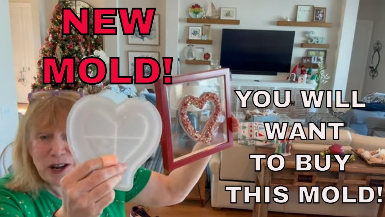 # 318 Unleash Your Creativity This Fall  Using The Latest Valentine Heart Mold For Glass & Resin Art