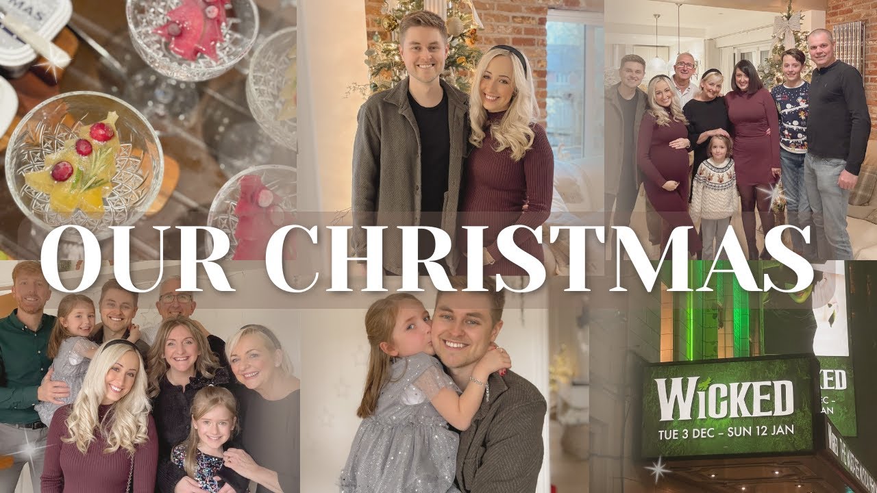 OUR CHRISTMAS VLOG! Family fun festive time! Christmas time | Games | Wicked Musical | Hosting