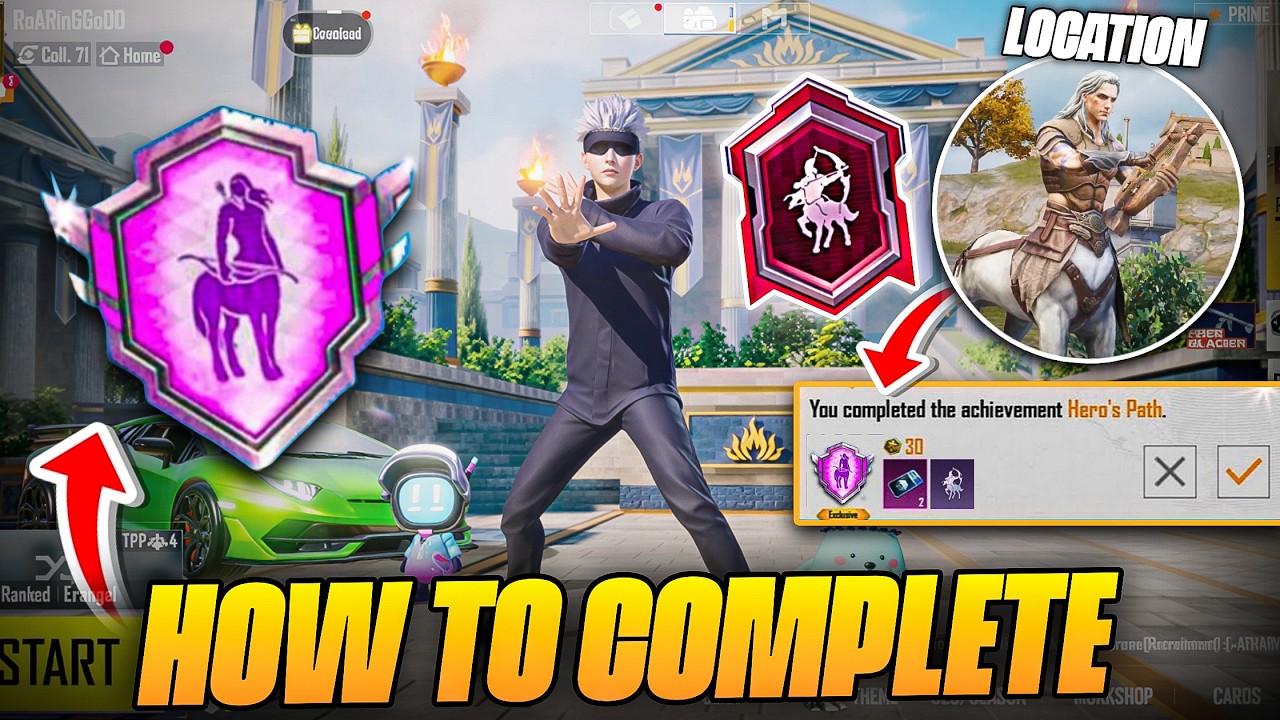 HOW TO COMPLETE IRON HOOF ENLISTED ACHIEVEMENT IN BGMI