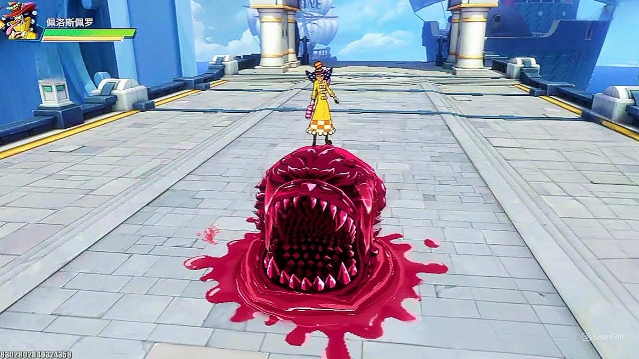 CHARLOTTE PEROSPERO. ALL SKIL & MOVEST • one piece fighting path.