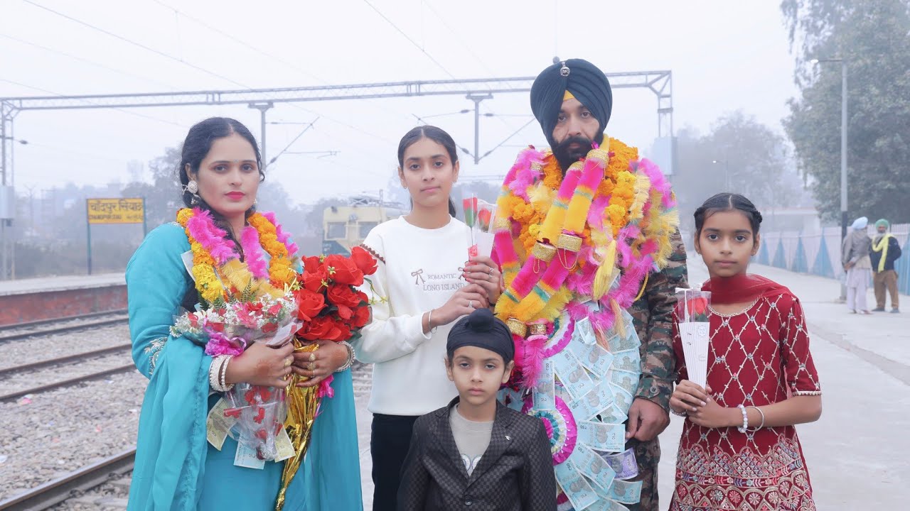 RETIREMENT CEREMONY , NAIB SUBEDAR DALJEET SINGH AFTER COMPLETING ,20 YEARS SERVICE IN THE ARMY