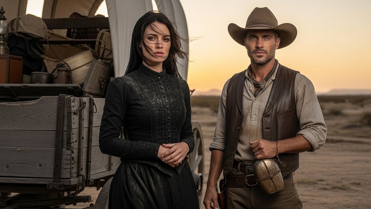 Woman Was Left With A Wagon Full Of Broken Dreams, Cowboy Unhitched Horses And Said 