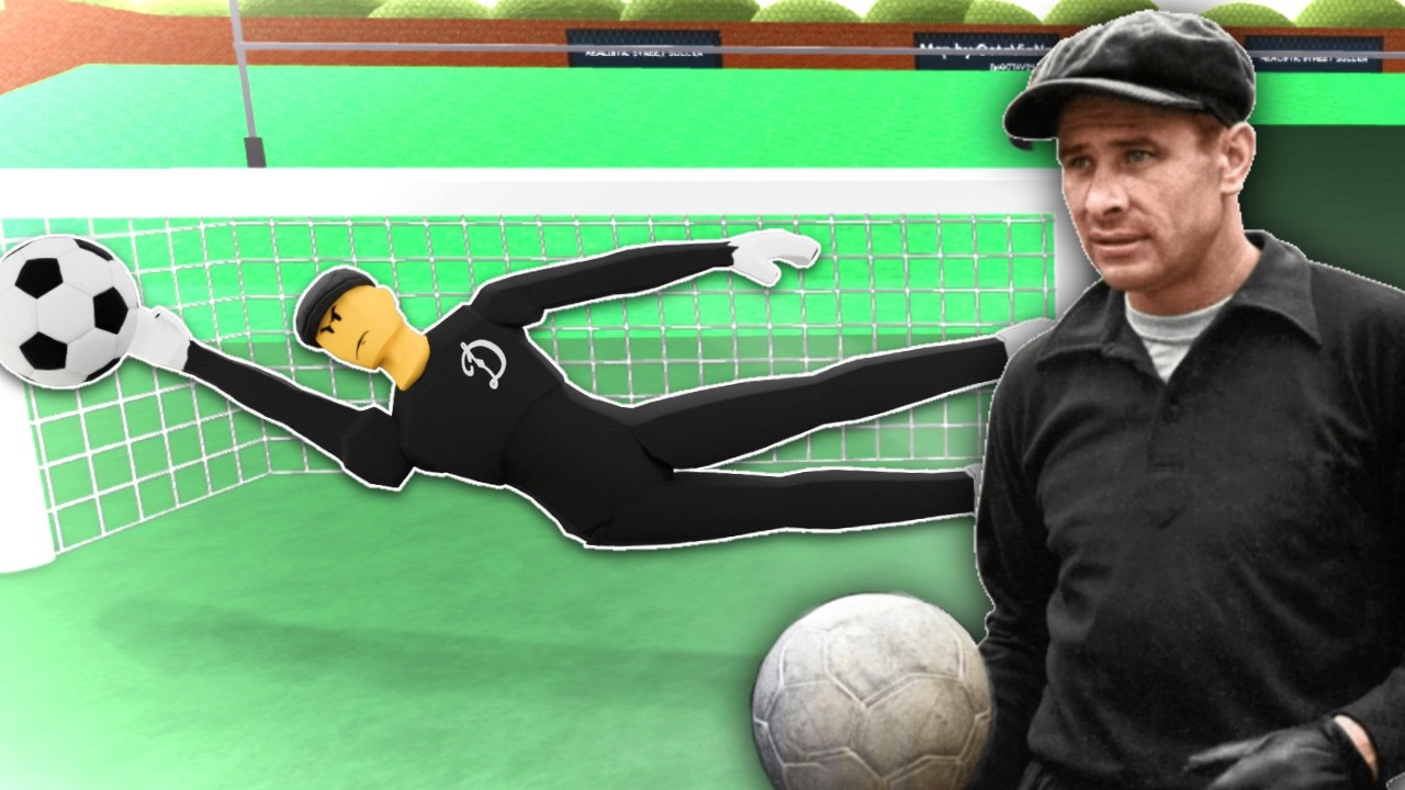 ЛЕВ ЯШИН в реалистичном уличном футболе! (Roblox)