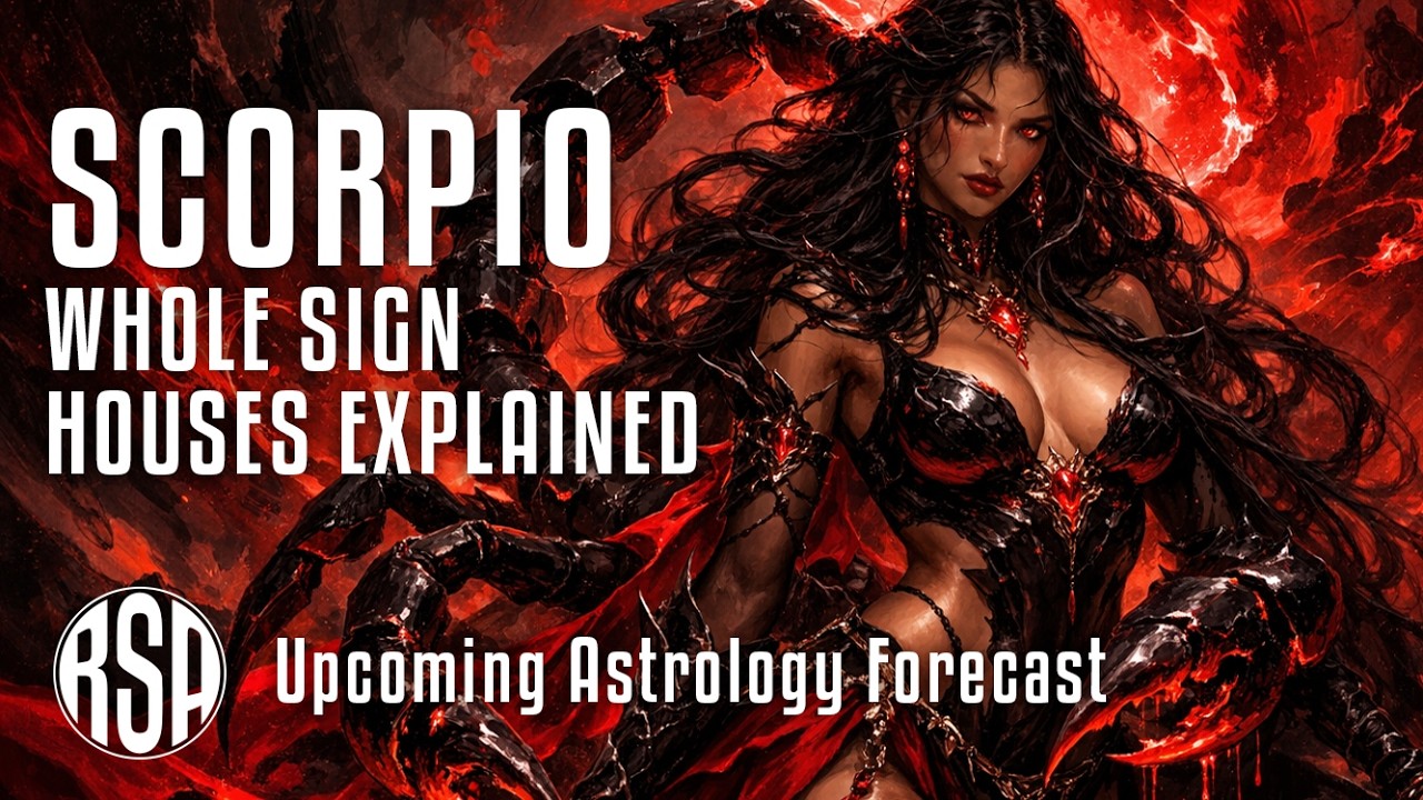 Scorpio: Whole Sign Houses Explained & 2026 Astrology Forecast