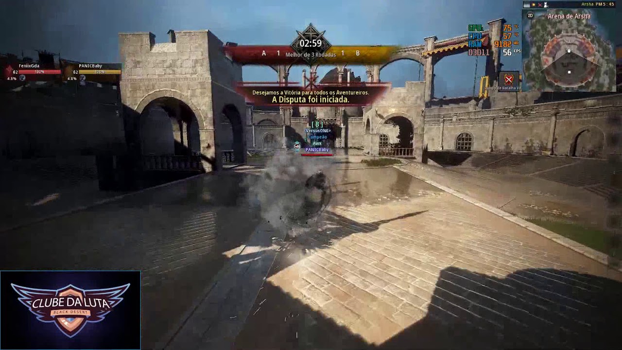 BLACK DESERT PvP - FenixGDa (Sorceress) vs. PANICBaby (Ninja) - SEMI-FINAL ALL-STARS