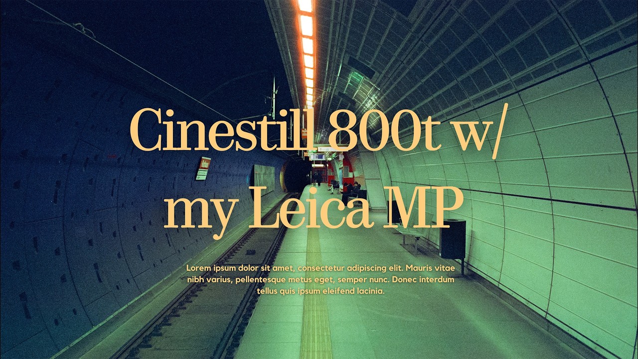 CineStill 800T & Leica MP: The Ultimate Nighttime Duo! // Street Photography