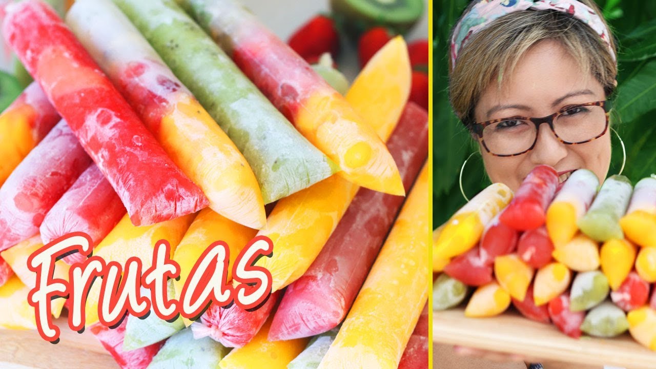5 SACOLÉS DE FRUTAS I MELANCIA MANGA MORANGO KIWI E SALADA DE FRUTAS I DIKA DA NAKA