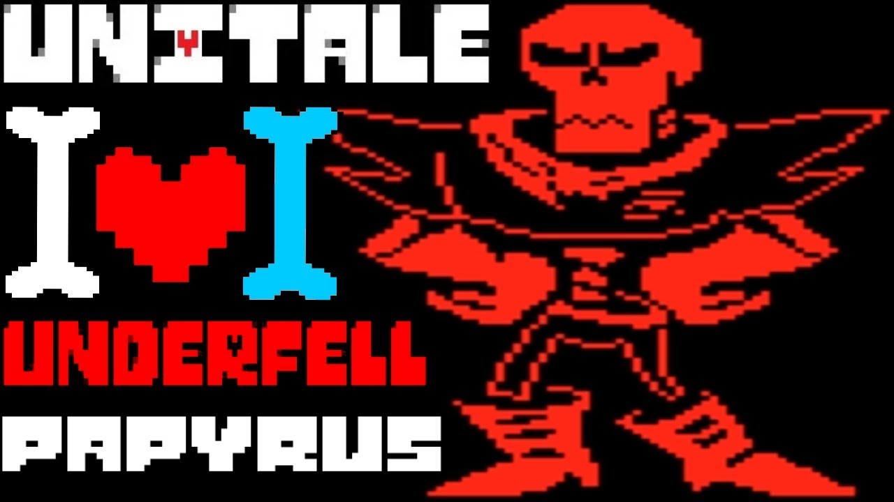 НОВАЯ БИТВА С UNDERFELL ПАПАЙРУСОМ | Undertale - Unitale