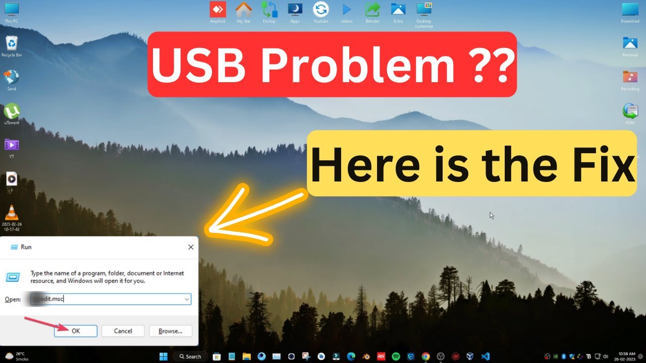 Как включить USB-порты, заблокированные администраторами