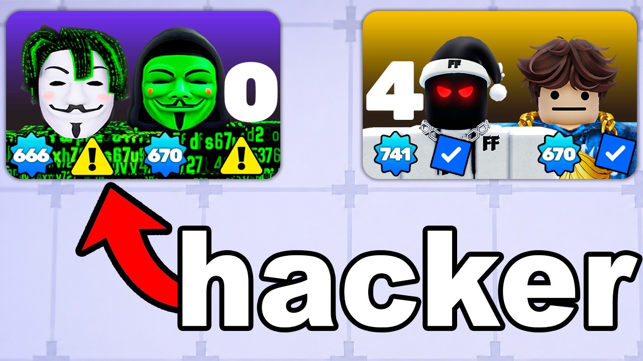 HACKERS vs YOUTUBERS in Rivals!
