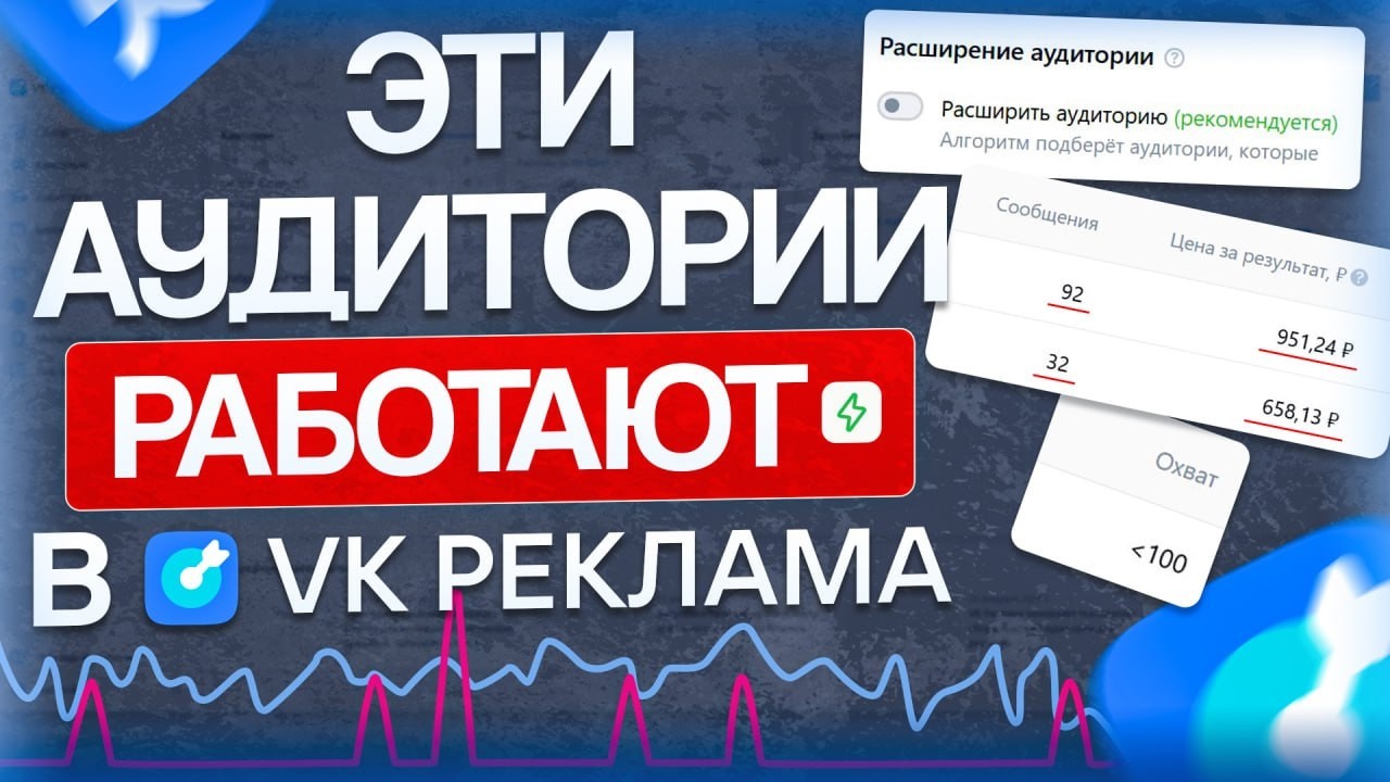 7 АУДИТОРИЙ ВК РЕКЛАМА. Какие выбрать?