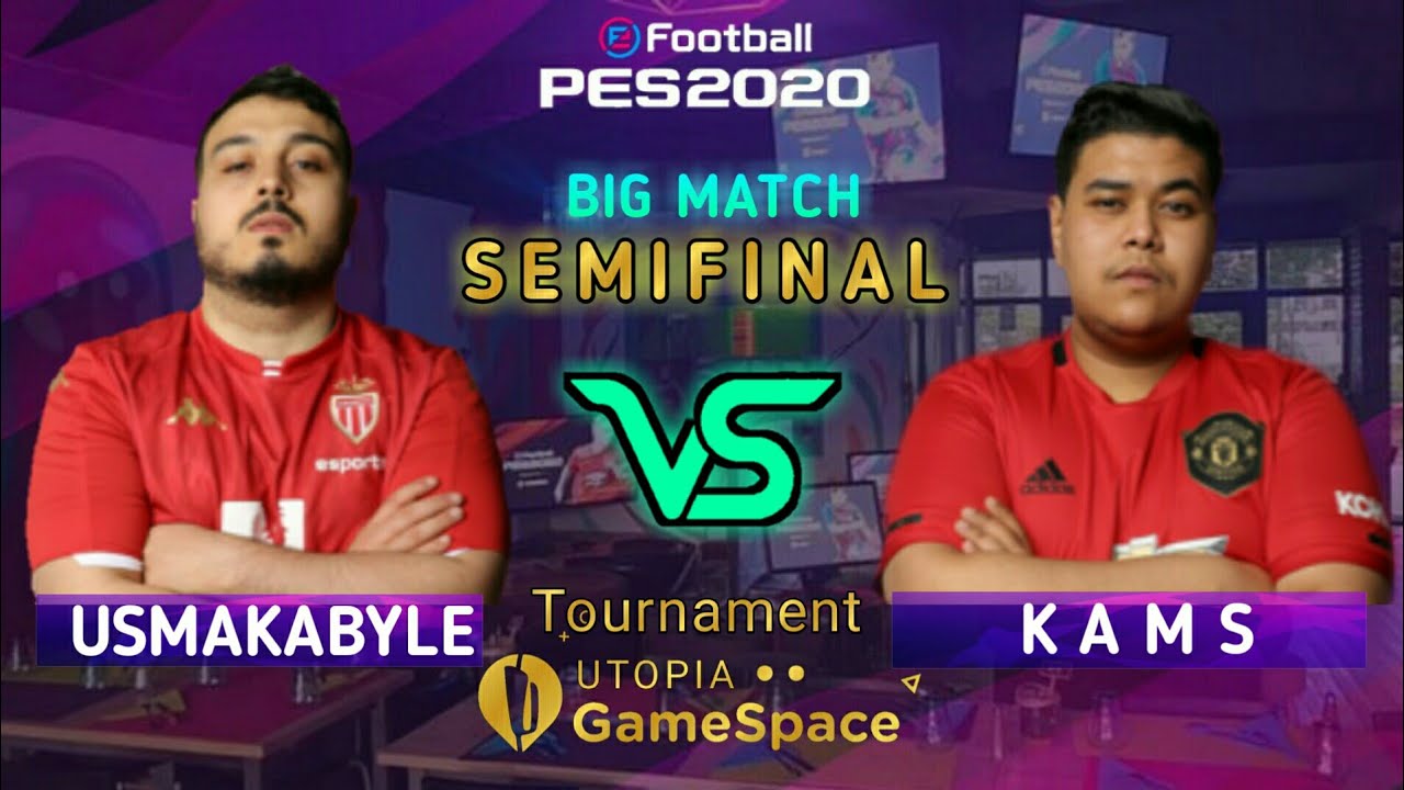 SEMIFINAL USMAKABYLE VS KAMS | TOURNAMENT UTOPIA PES 2020 | CLUB WORLD CUP