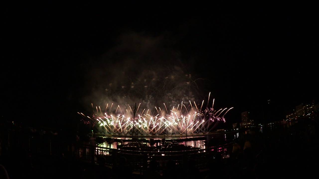 2016/07/29 熱海海上花火 デジタルスターマイン（ivis miniX）