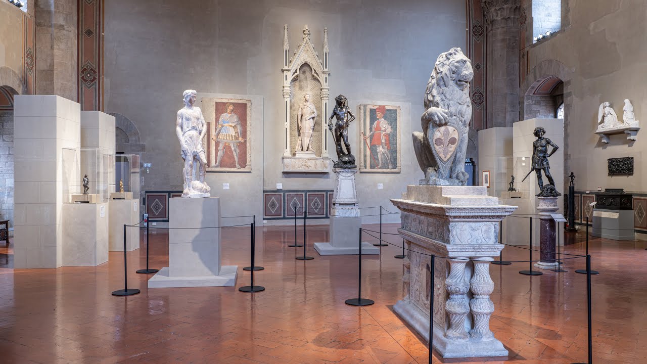 Al Bargello nel Salone di Donatello - Donatello, il Rinascimento