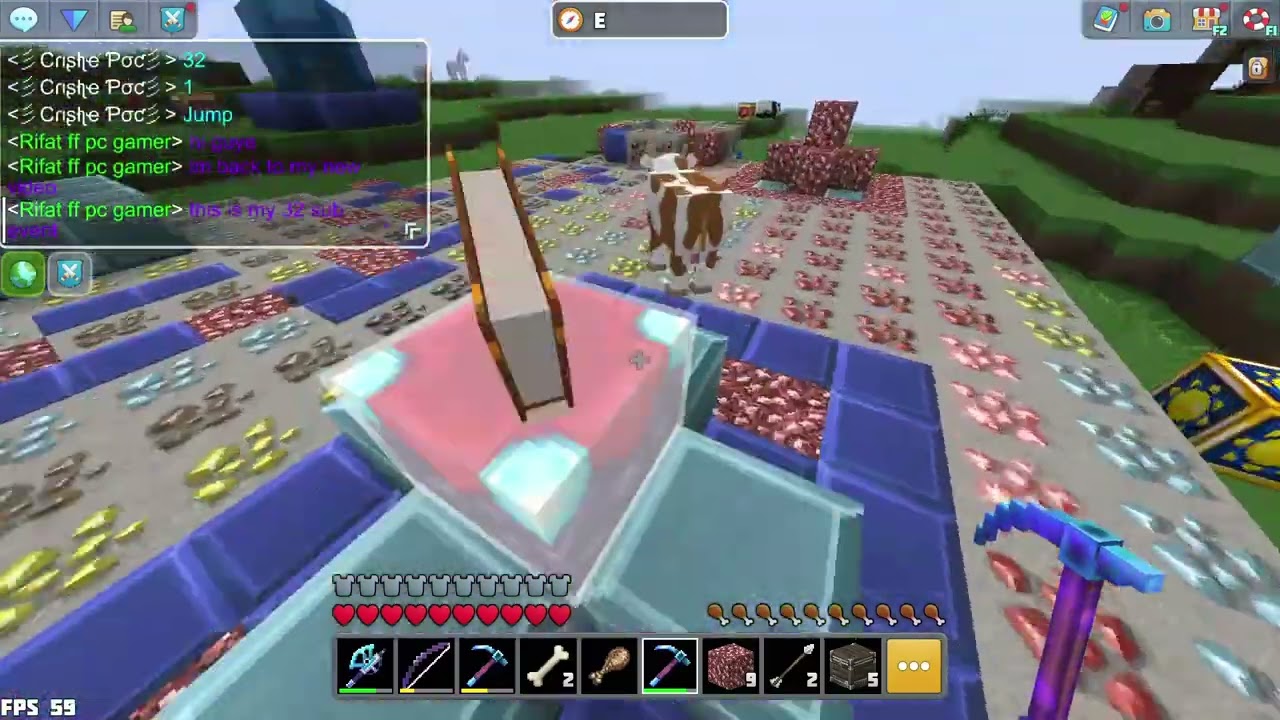 my 32 sub event #planet craft#