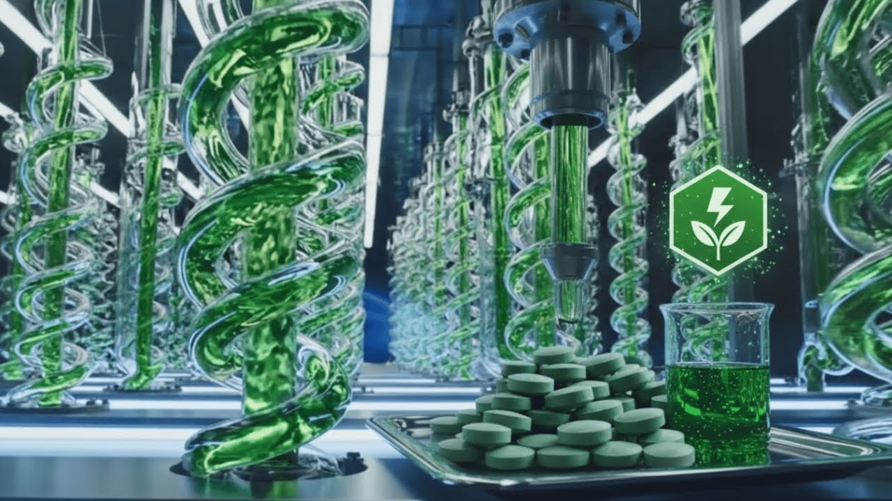 The Complete Process: From Spirulina to Super Energy Food