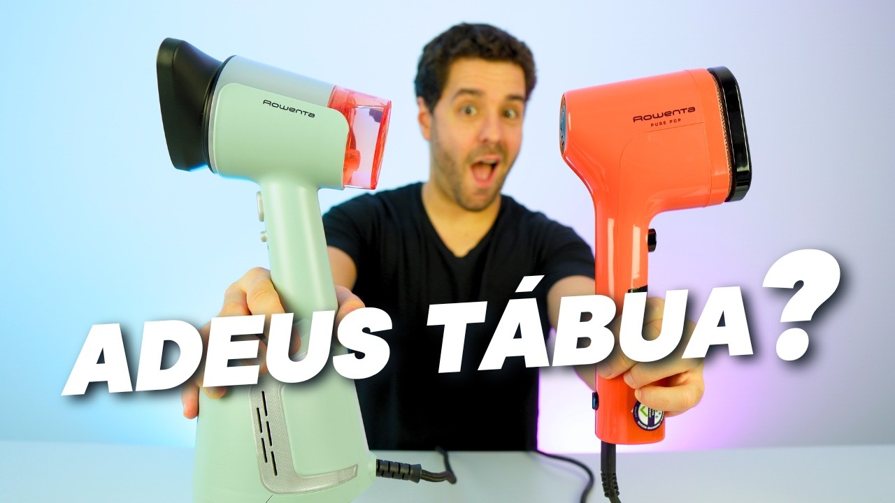 Rowenta Pure Pop vs Aerosteam | Qual o Melhor Ferro Vertical?