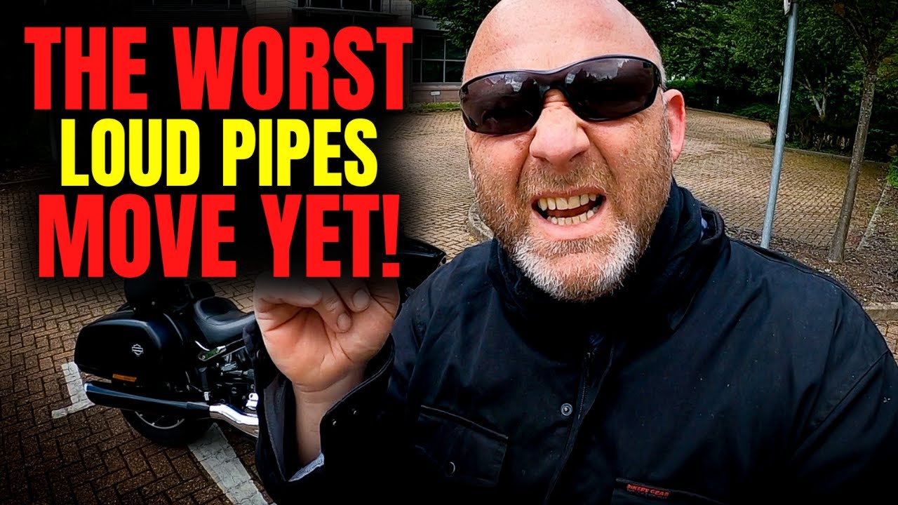 When A Loud Exhaust On My Motorcycle Is The Worst Idea | Cobra 909
