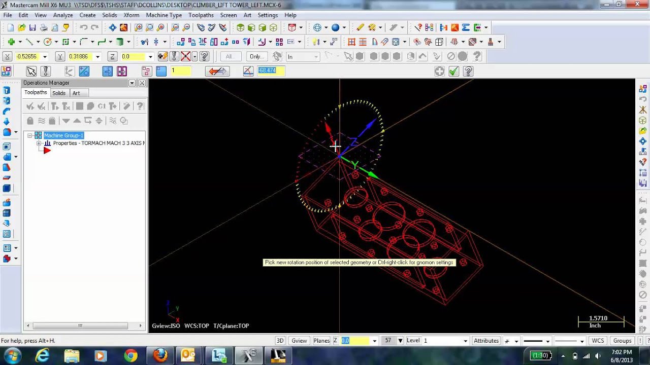 Dynamic Xform - 2 Minute Mastercam Tutorials