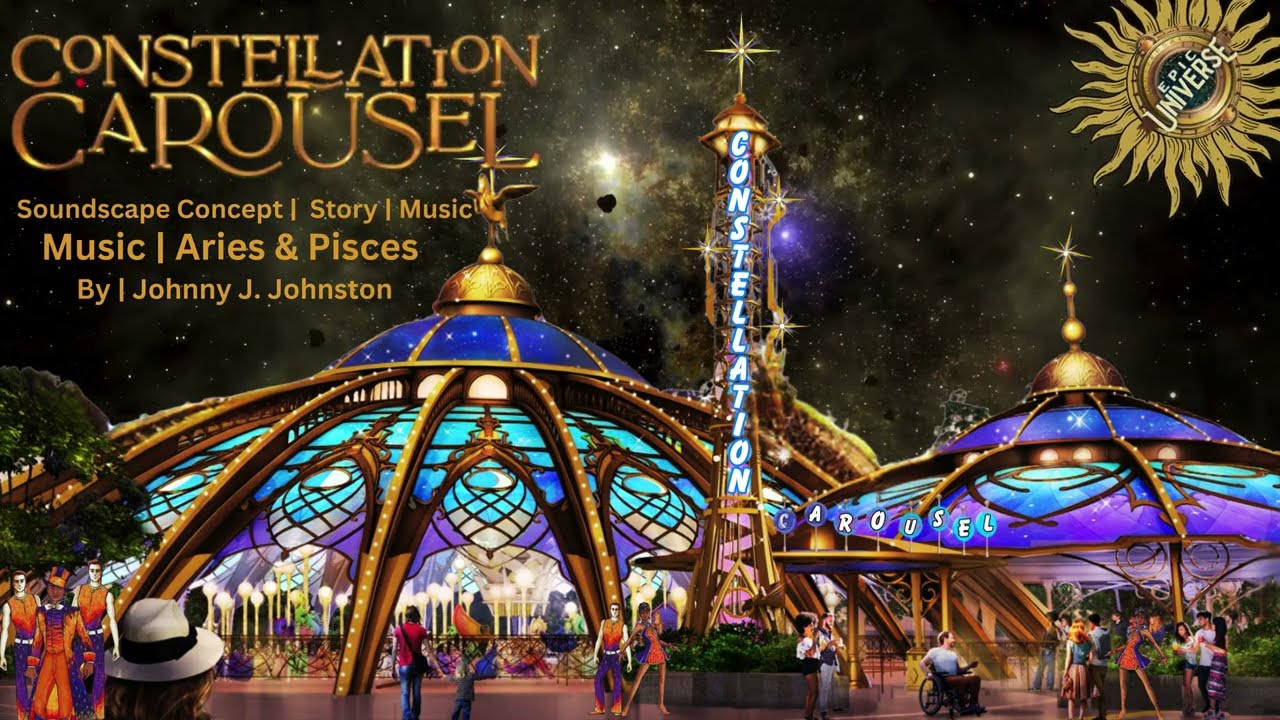 Constellation Carousel | Epic Universe | Soundtrack | #trending  #epicuniverse #fyp #life