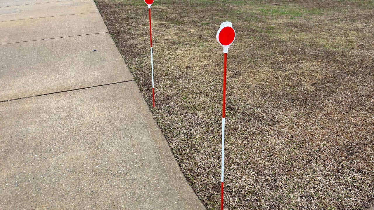 A great way to make your driveway visible 