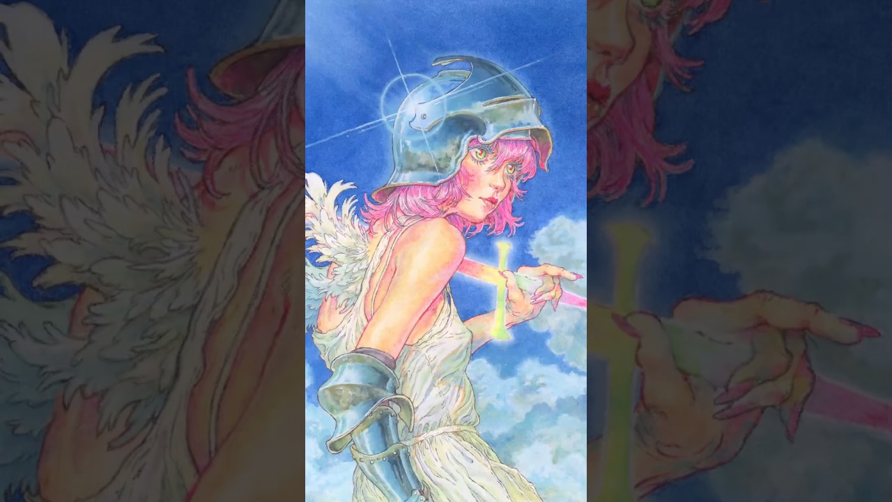 Do you like seeing art made the old fashioned way? 