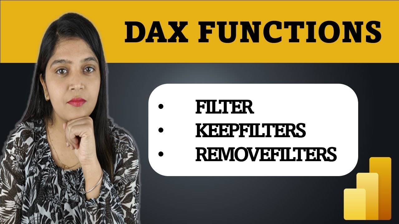 FILTER | KEEPFILTERS | REMOVEFILTERS | Power BI | Filter Functions in Power BI