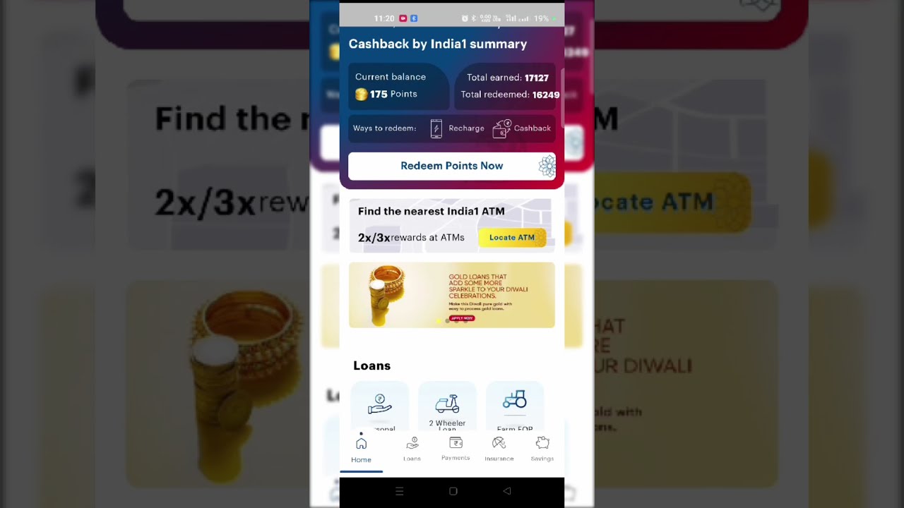 Cash withdrawal process from  India1 ATM & Earn cash with Every Cash Withdrawal at India1 ATM hindi