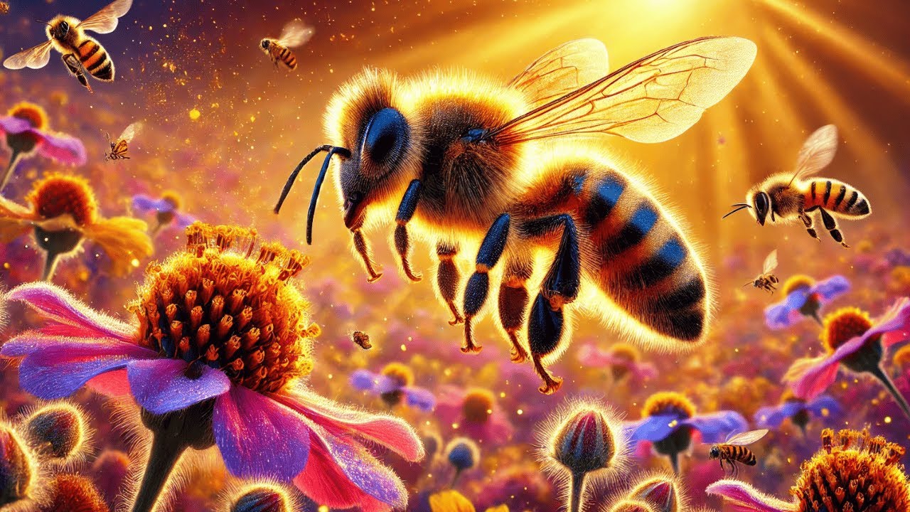 Honey Bees: Nature&rsquo;s Tiny Superheroes! 🐝🌼 Fun Facts & Science | Fun Animals for Kids!