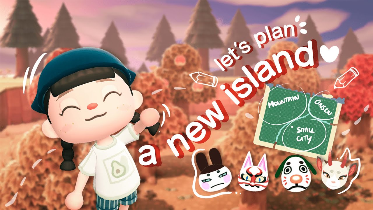 let's plan a NEW island! Japanese inspired fall island 🍂༄｡° | Animal Crossing: New Horizons
