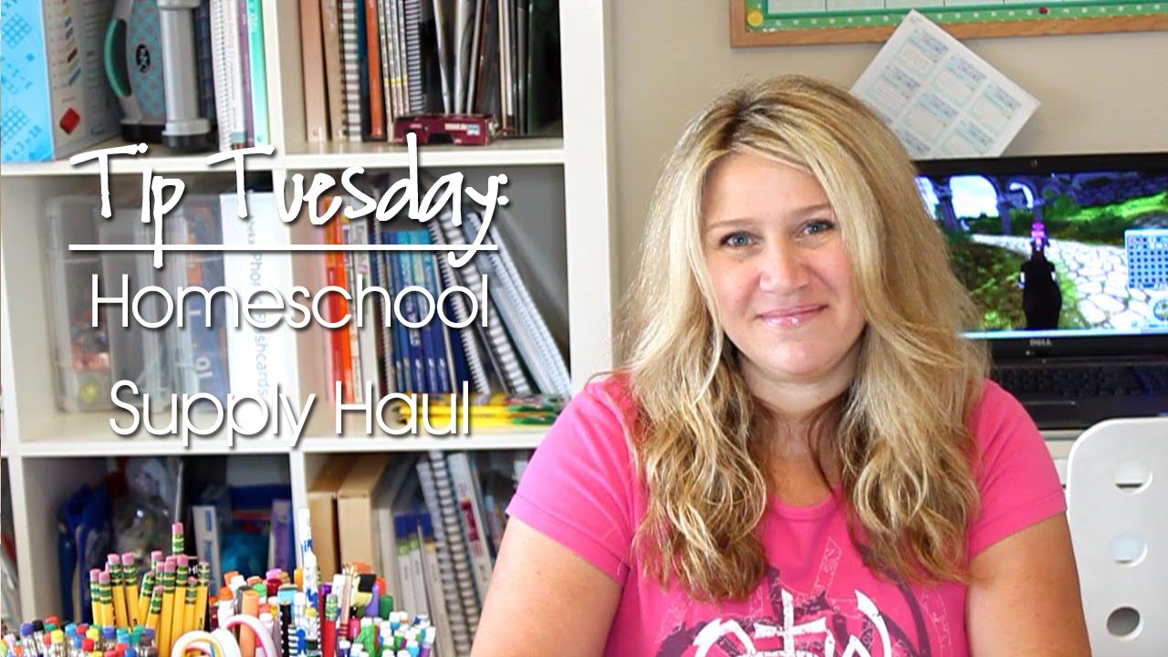 Tip Tuesday: Homeschool Supply Haul