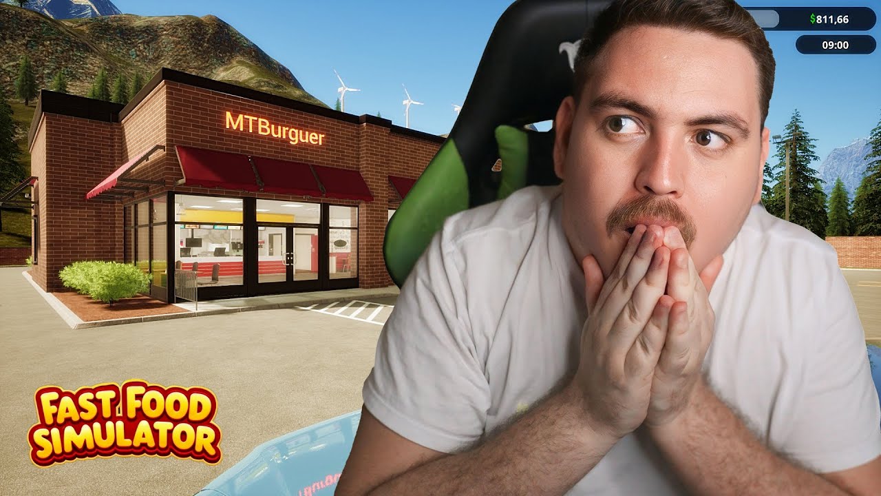 VAMOS ABRIR UM FAST FOOD! │ Fast Food Simulator │ EP: 01