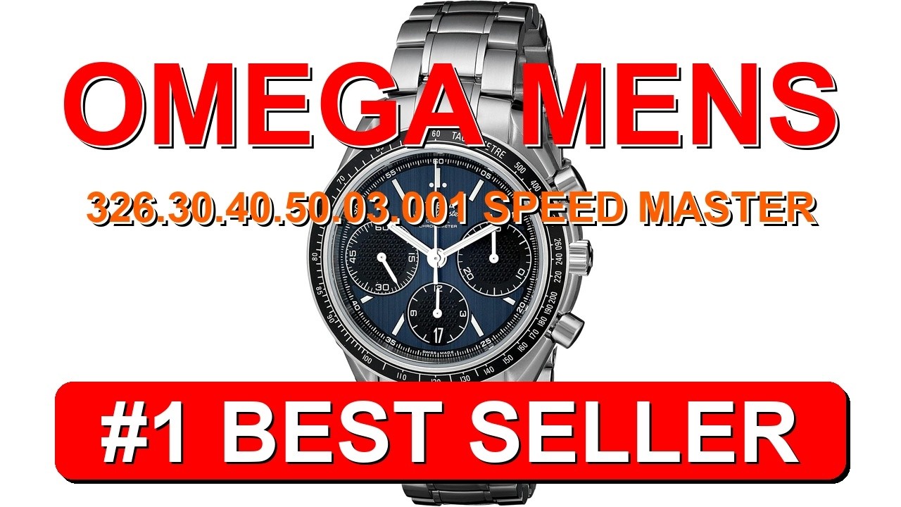 Omega Men's 326.30.40.50.03.001 Speed Master Racing Analog Display Swiss Automatic Silv - B00BDXFU8A