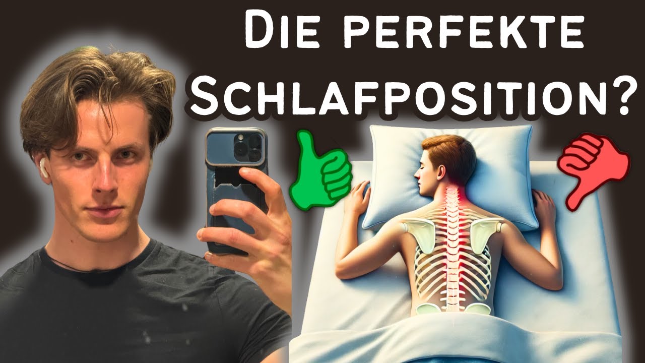 Schmerzfrei schlafen: Die besten Positionen für Rücken & Nacken