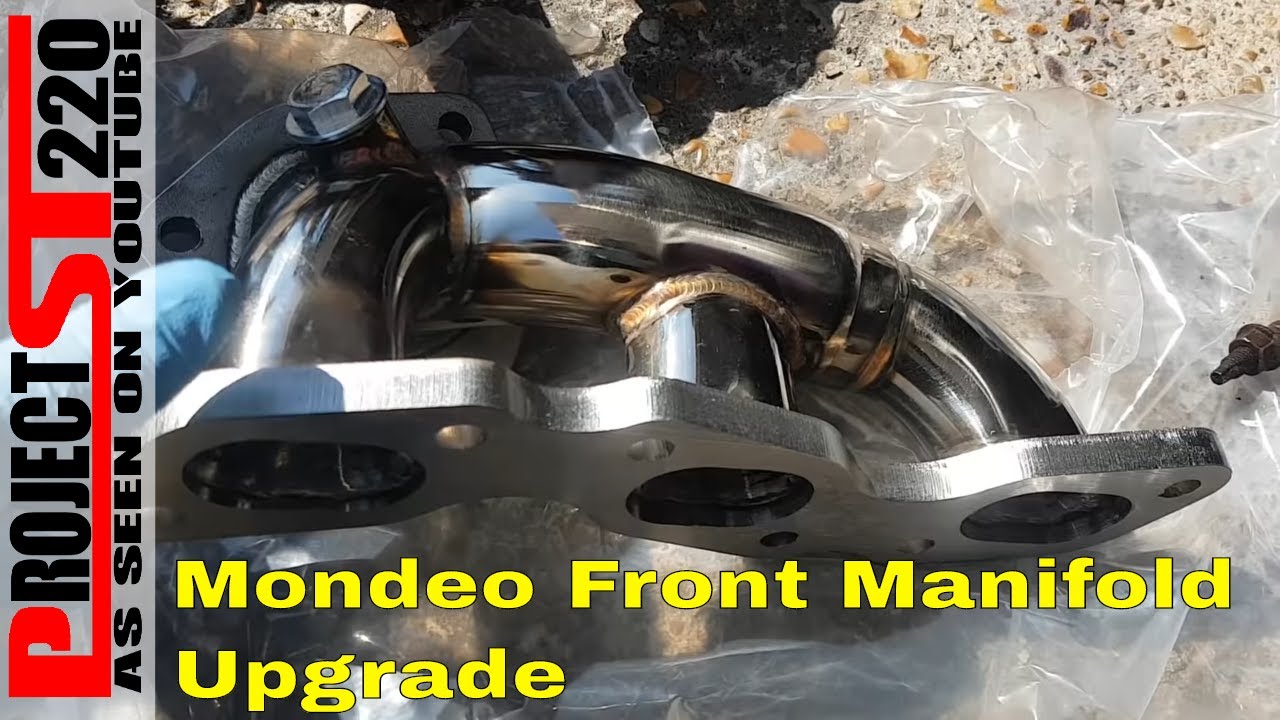 Ford Mondeo Mk3 ST220 - Gravity Performance stainless exhaust system install guide. Pt1