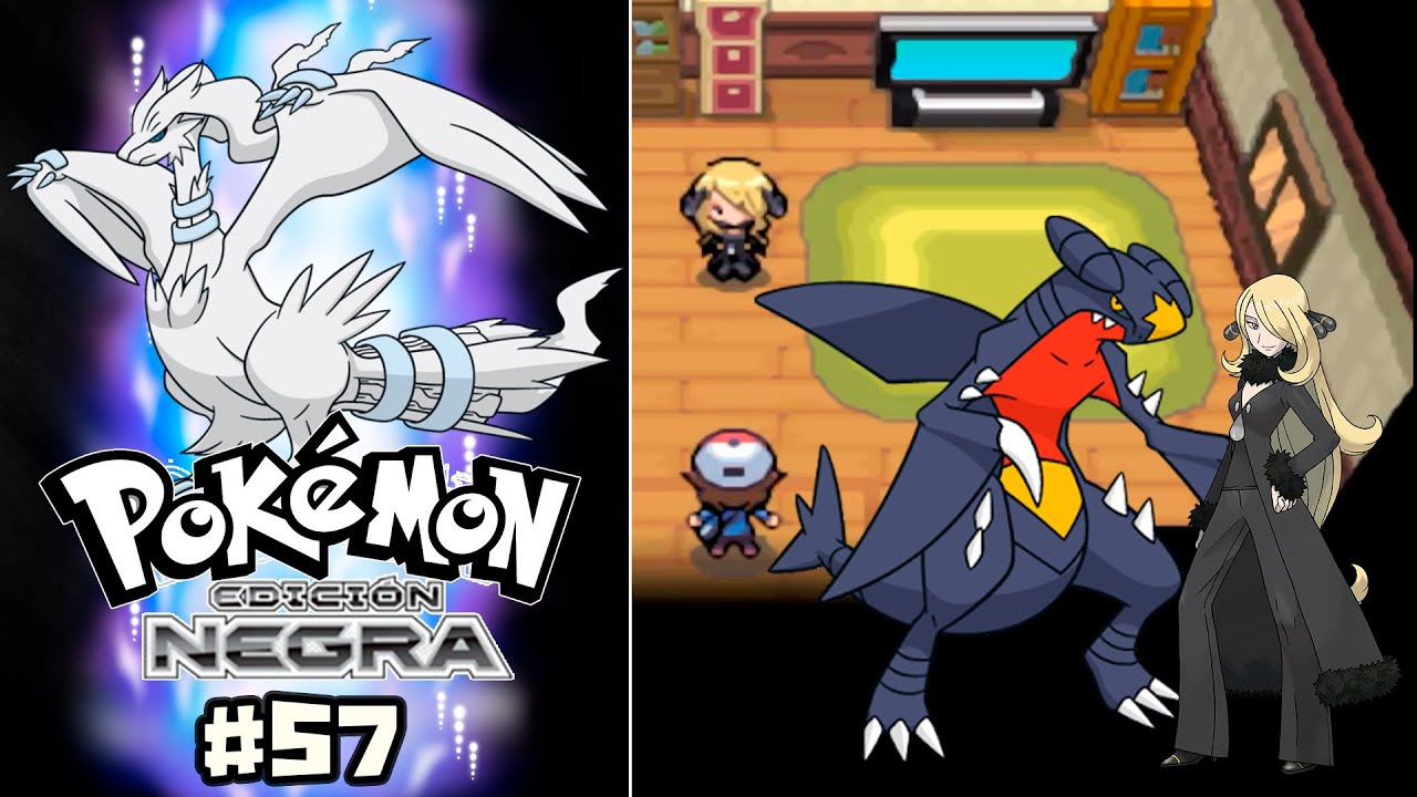 #57 POKÉMON EDICIÓN NEGRA ⬛CINTIA, LA CAMPEONA DE LA REGIÓN DE SINNOH⬛