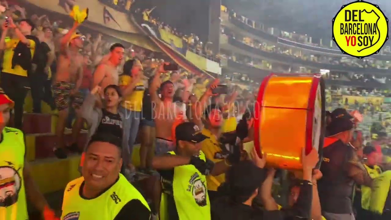 Desde la Sur Oscura Ecuador 🎺🎶 | BARCELONA (2) vs (2) CERRO PORTEÑO | Clasificados a la SUDAMERICANA