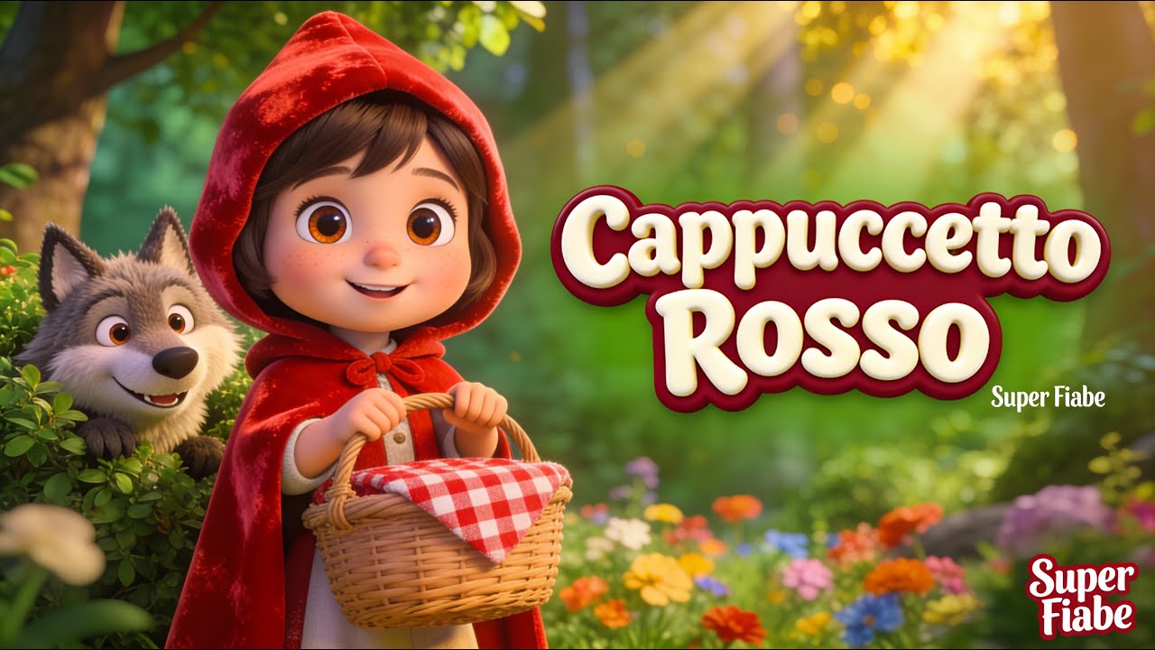 Cappuccetto Rosso – Fiaba Classica per Bambini