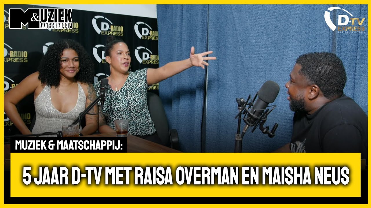 🎤🏙️ Muziek & Maatschappij &bull; 5 Jaar DTV Express in gesprek met Maisha Neus & Raisa Overman (Suriname)