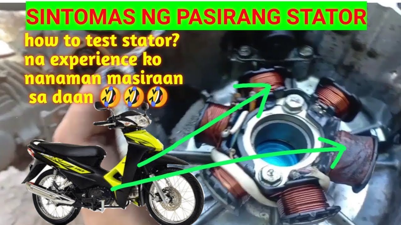 sintomas ng pasirang stator