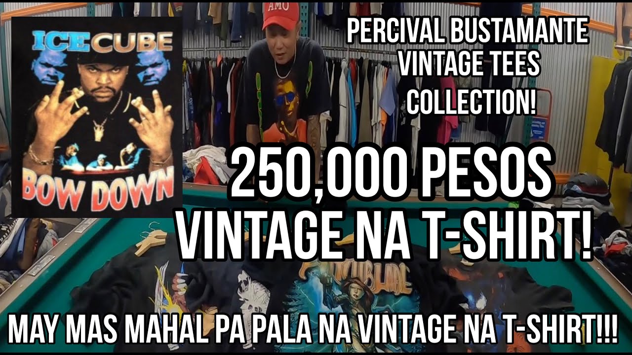Vintage Shirts na hahanapin sa Ukay-Ukay. Parang Presyo ng Ginto!!! Percival Bustamante Collections