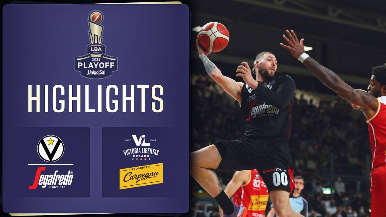 LBA Playoff 2022 | QF Gara 1 | Virtus Segafredo Bologna - Carpegna Prosciutto Pesaro